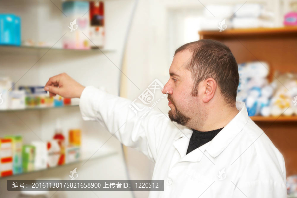 藥劑師在藥房