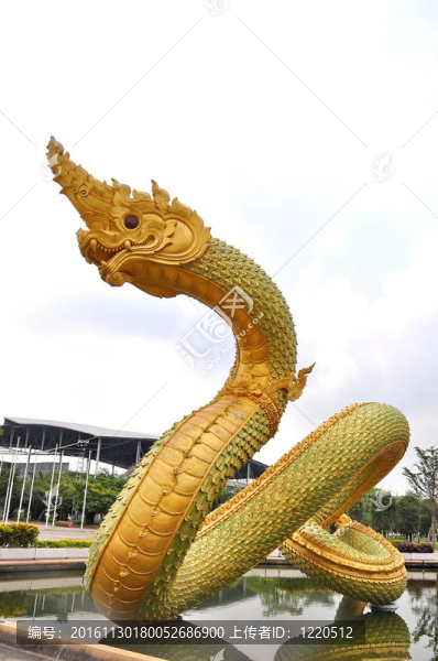 Naga國王的雕像