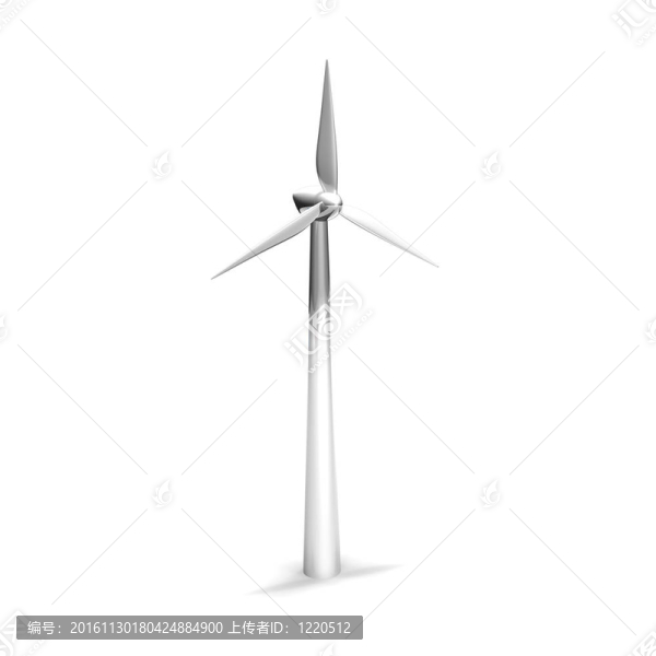 白色風(fēng)力渦輪機(jī)