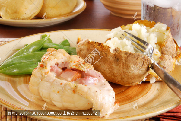 釀餡雞乳腺