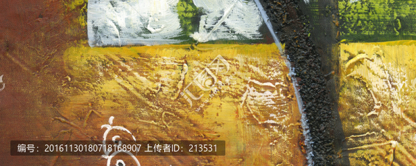 抽象油畫