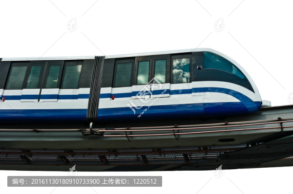 單軌列車分離
