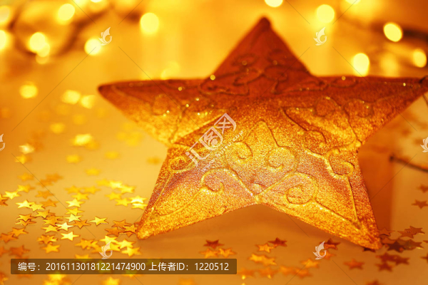 明星圣誕樹裝飾