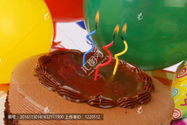 生日蛋糕收起來