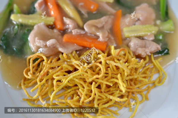 泰國(guó)和中國(guó)風(fēng)格的食物