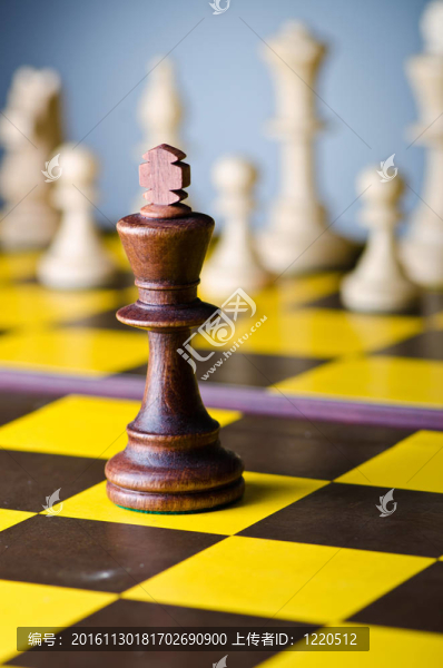 國際象棋游戲的概念