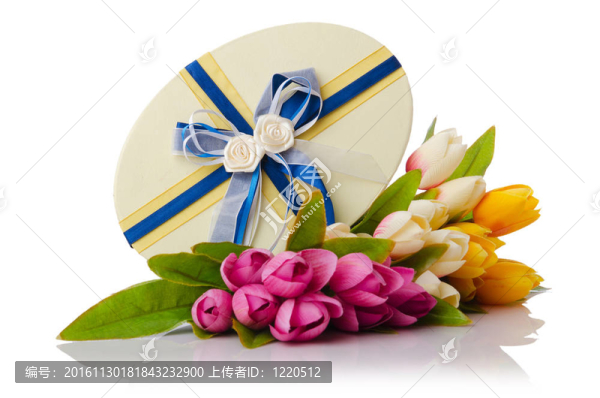 花卉慶祝概念