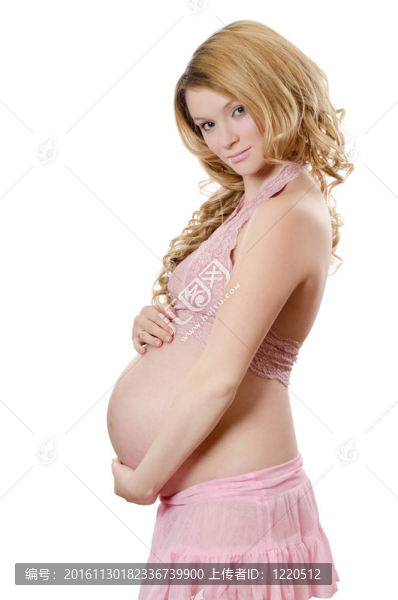 懷孕的女人