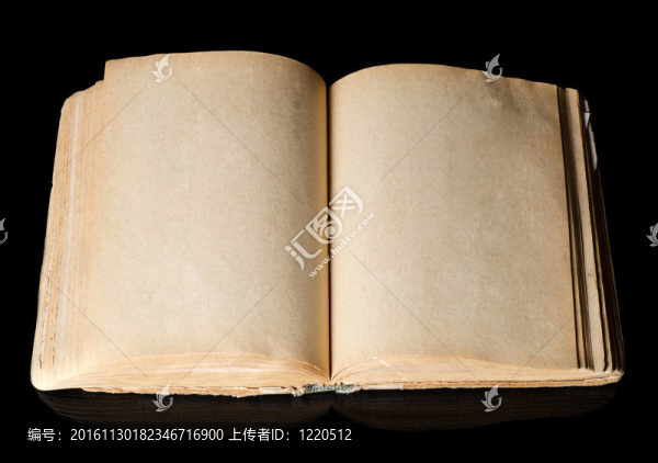 黑色的舊書