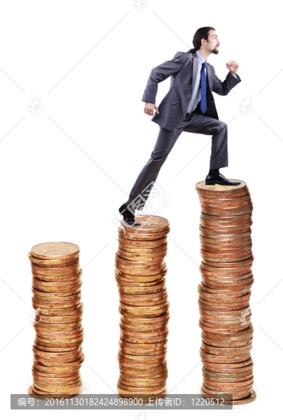 商人攀登金幣棧