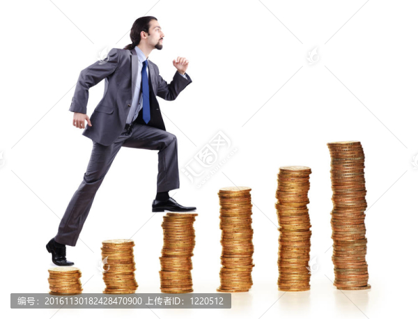 商人攀登金幣棧