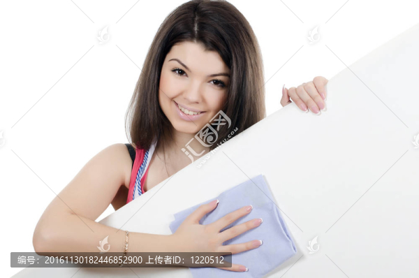 女孩的肖像-概念清洗