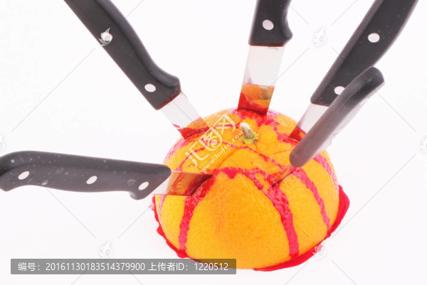 橙色
