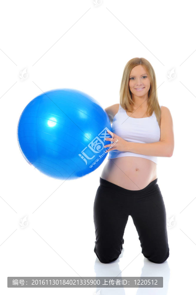 美麗的孕婦