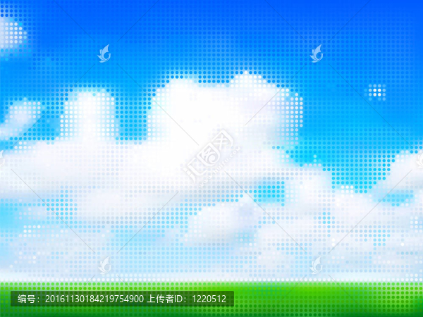 多云的天空