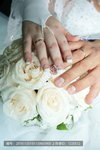 手和結(jié)婚戒指