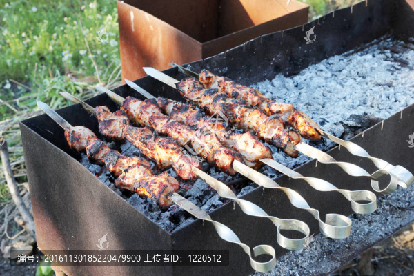烤的肉