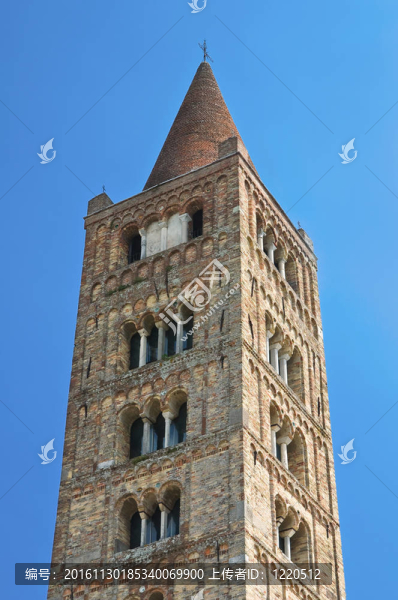 Pomposa,Abbey?？频细炅_。Emilia,Romagna。意大利.