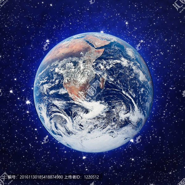 地球和星星