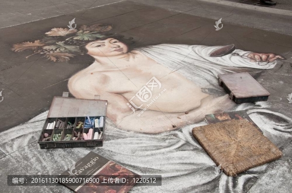 羅馬意大利街頭藝人