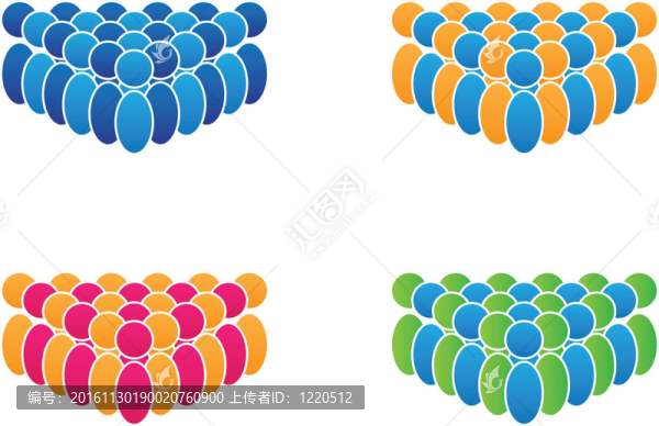 人群向量組