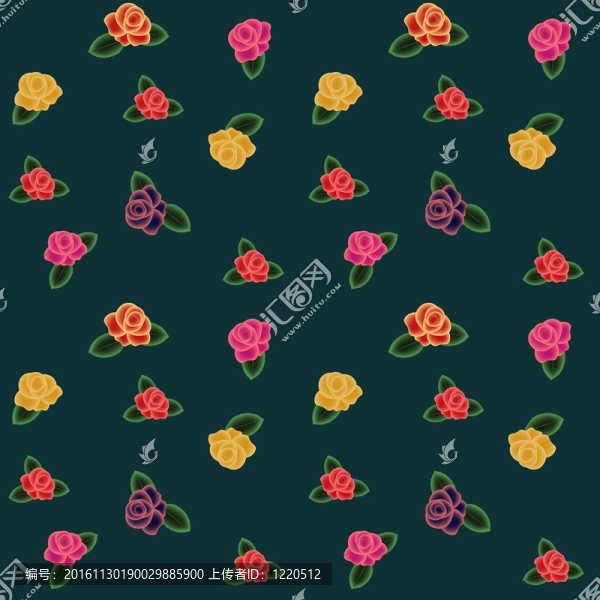 玫瑰花圖案