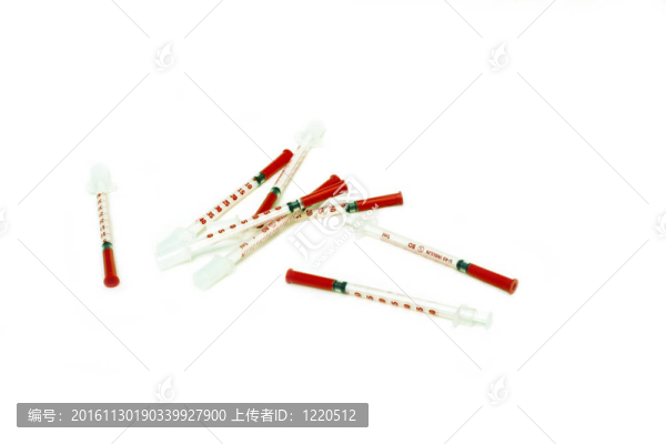 藥物和注射器（胰島素注射