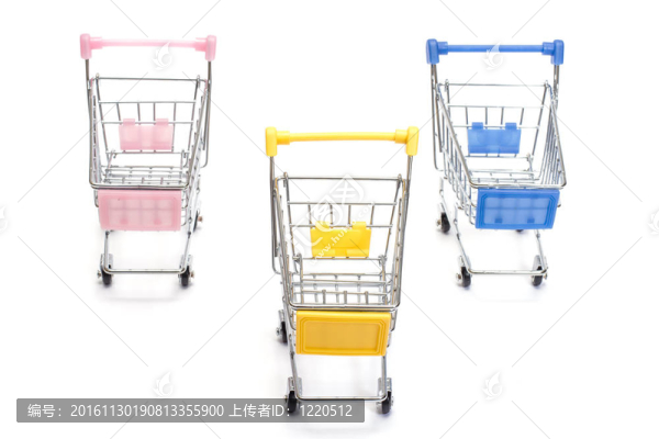 白色購物車