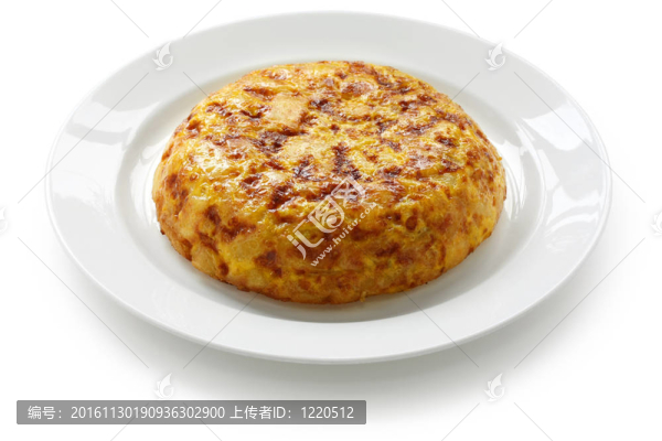玉米；西班牙土豆餅
