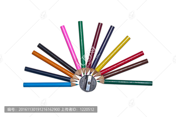 彩色鉛筆、卷筆刀