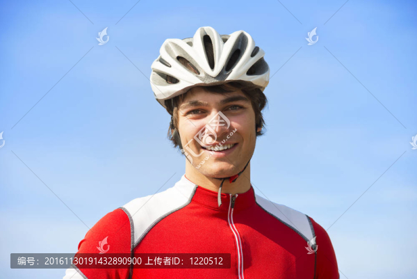 騎自行車的人的肖像