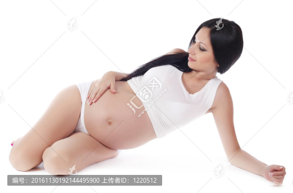 懷孕的女人