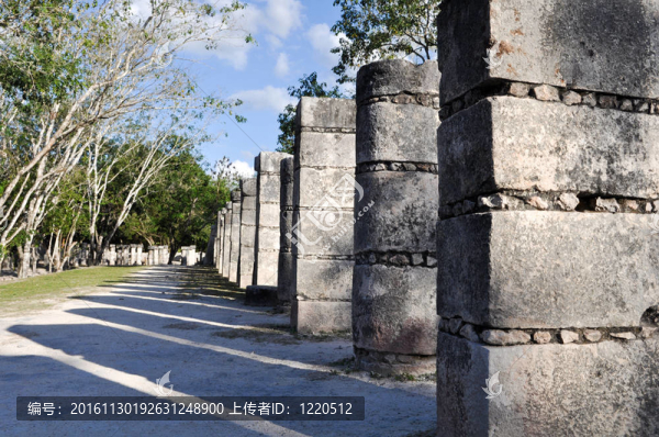Chichen,Itza,Mayan遺址1000列