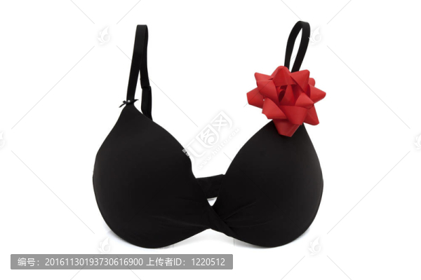 Black,Bra用紅蝴蝶結(jié)