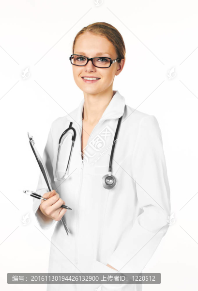美麗的年輕女醫(yī)生