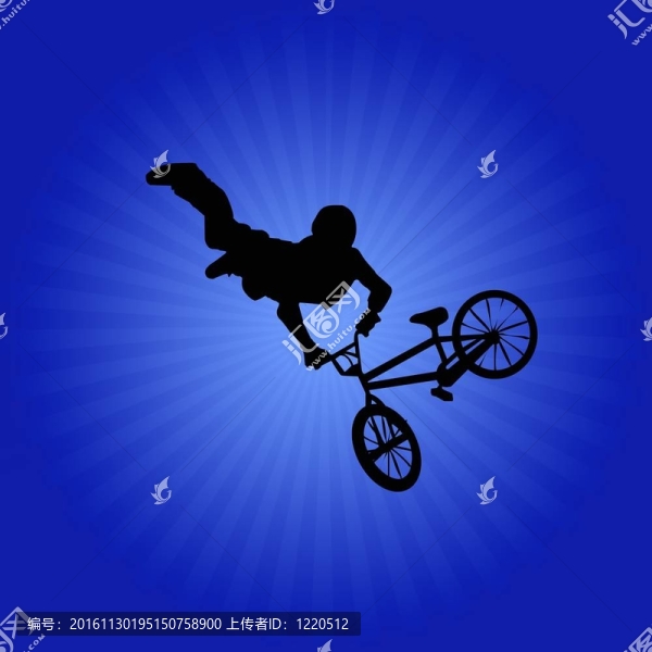 旭日的剪影