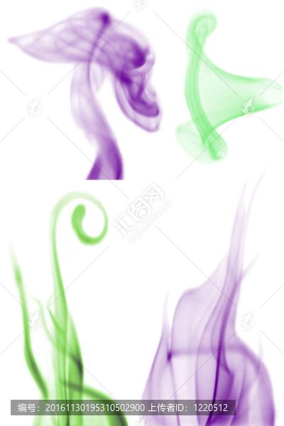 白色煙霧的自然集