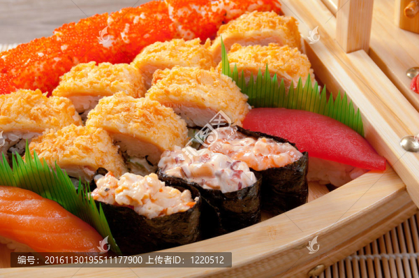 煙熏魚壽司卷