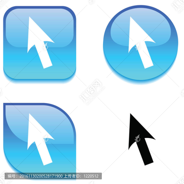 光標(biāo)按鈕。