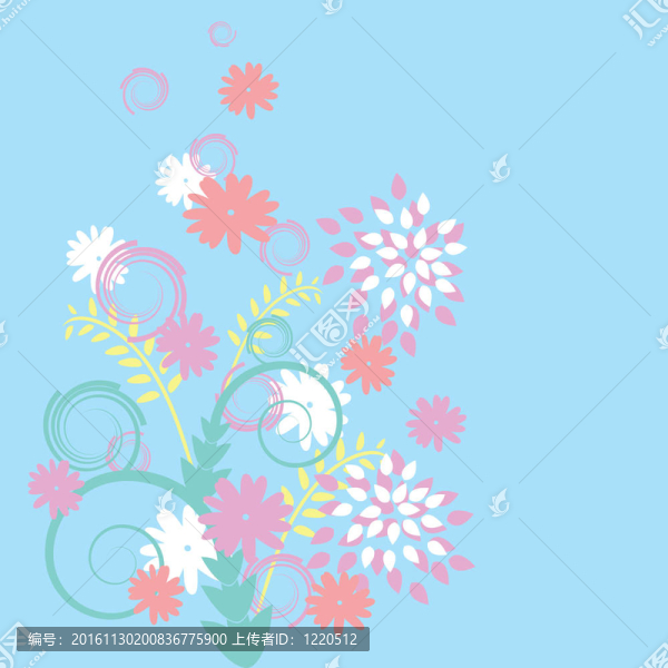 復(fù)古碎花壁紙