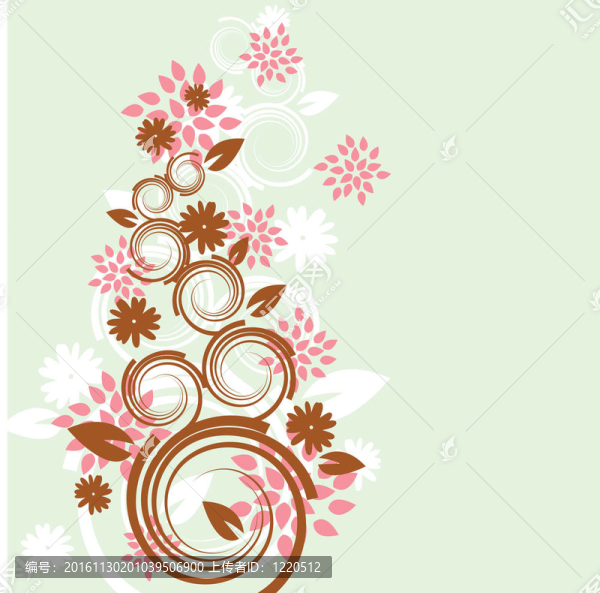 碎花壁紙