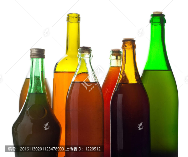 老五彩的酒瓶