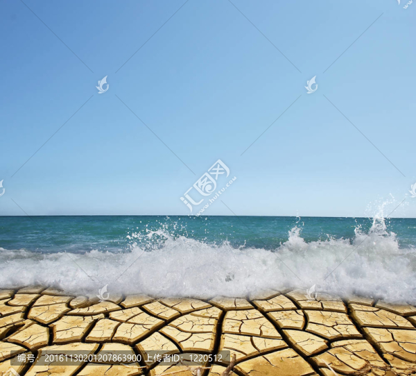 沙漠與水的概念與復(fù)制空間