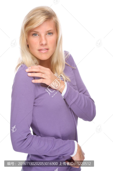 年輕的女人