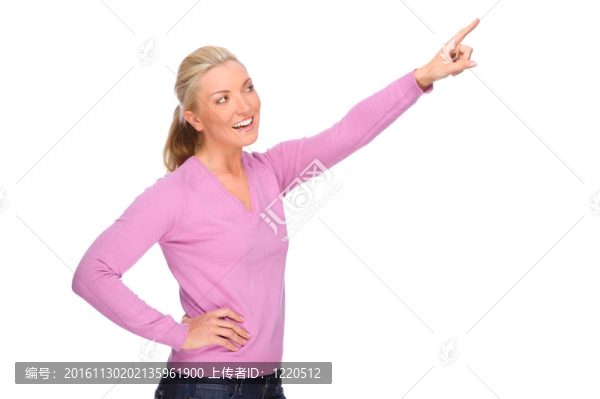 幸福和微笑的女人