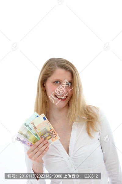 幸福的女人顯示獎(jiǎng)金