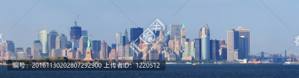 紐約下曼哈頓天際線