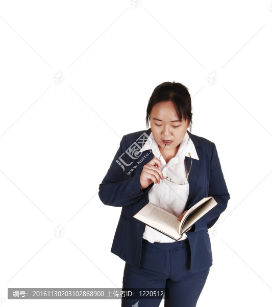 亞洲商業(yè)女性。