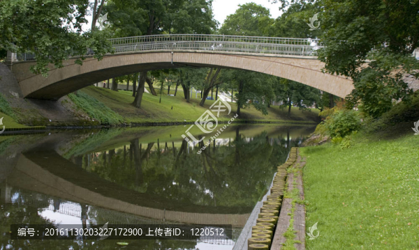 錫蒂市中心里加公園橋
