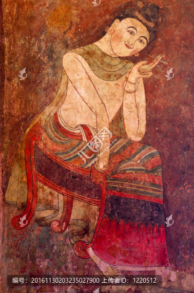 古代佛教寺廟壁畫